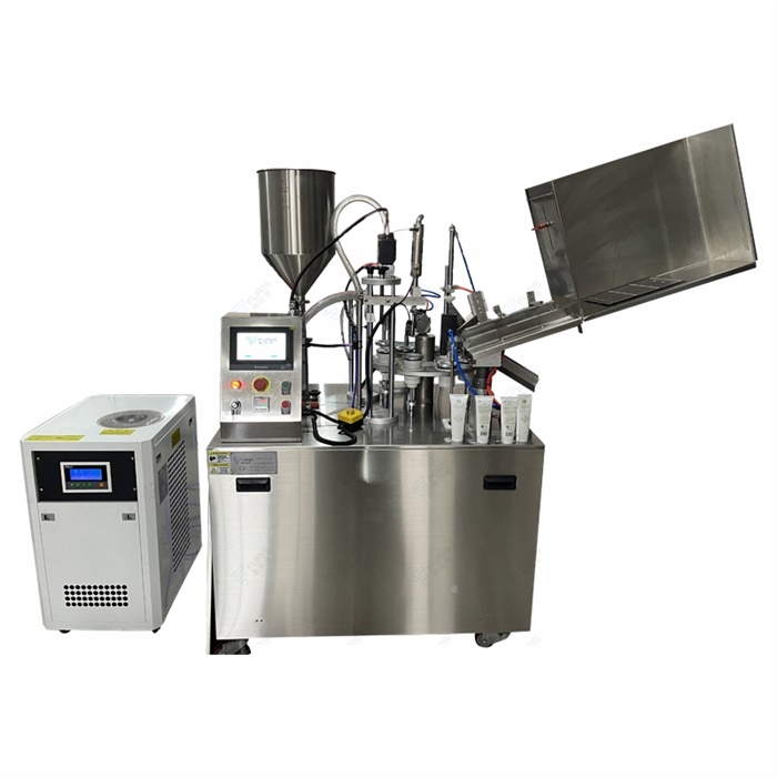 FRS-40 全自動(dòng)灌裝封尾機(jī)塑料軟管灌裝封尾機(jī)復(fù)合軟管灌裝封尾機(jī)